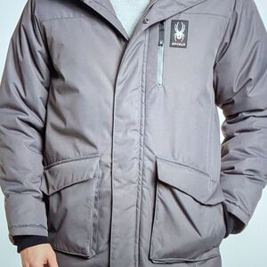 SPYDER MEN'S PARKA JACKET POLAR